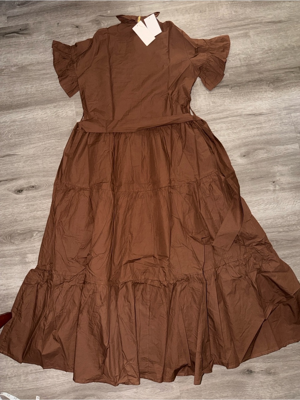 Mille Victoria dress in chocolate - Picture 11 of 13